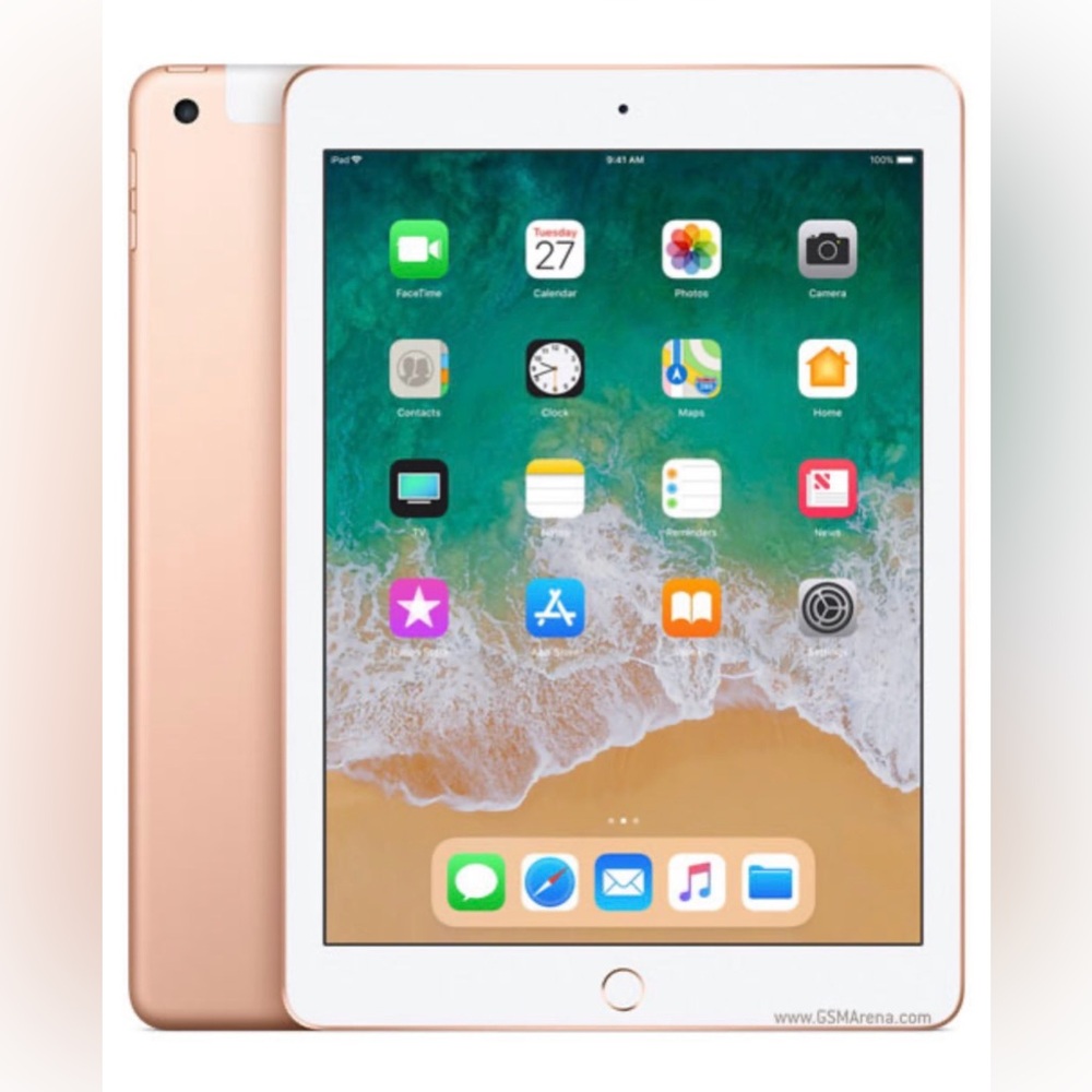 Apple iPad 6th Gen (A1954) (Wifi + Cellular) Silver Tablet